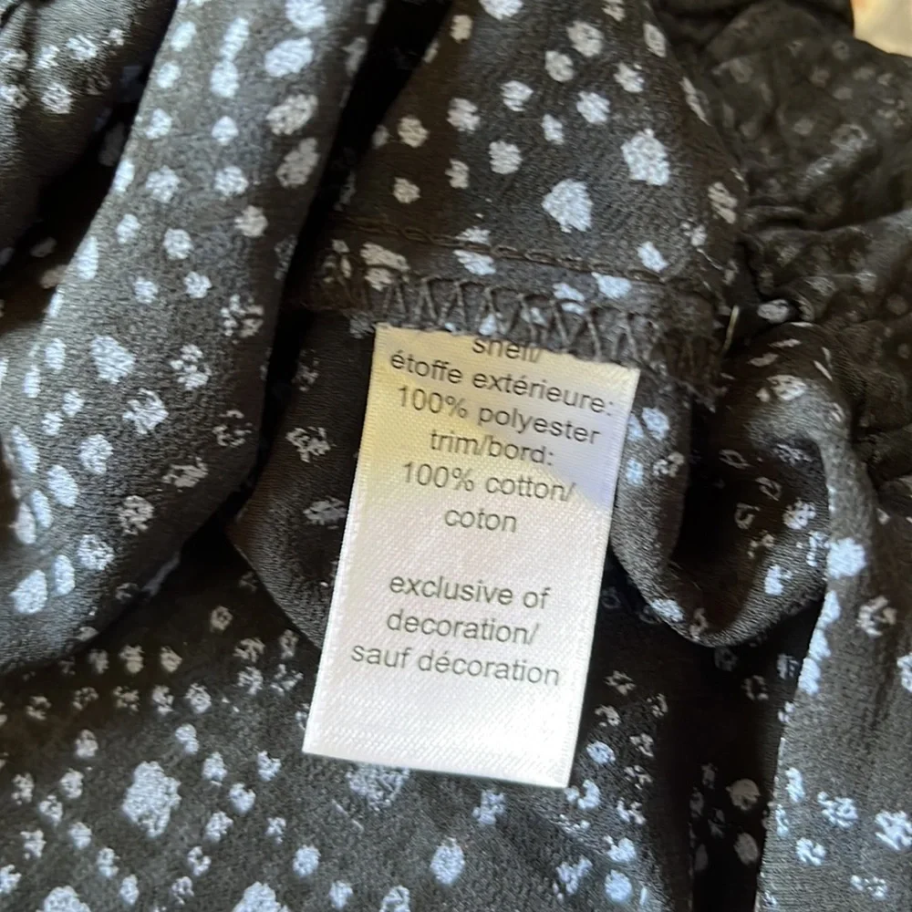 Maurices Sheer Square Neck 3/4 Sleeve Blouse